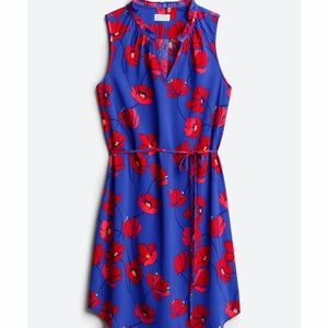 Market & Spruce ruffle detail sleeveless dress